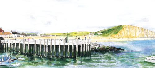The Jurassic Pier - West Bay