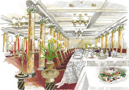 SS Great Britain Dining Saloon